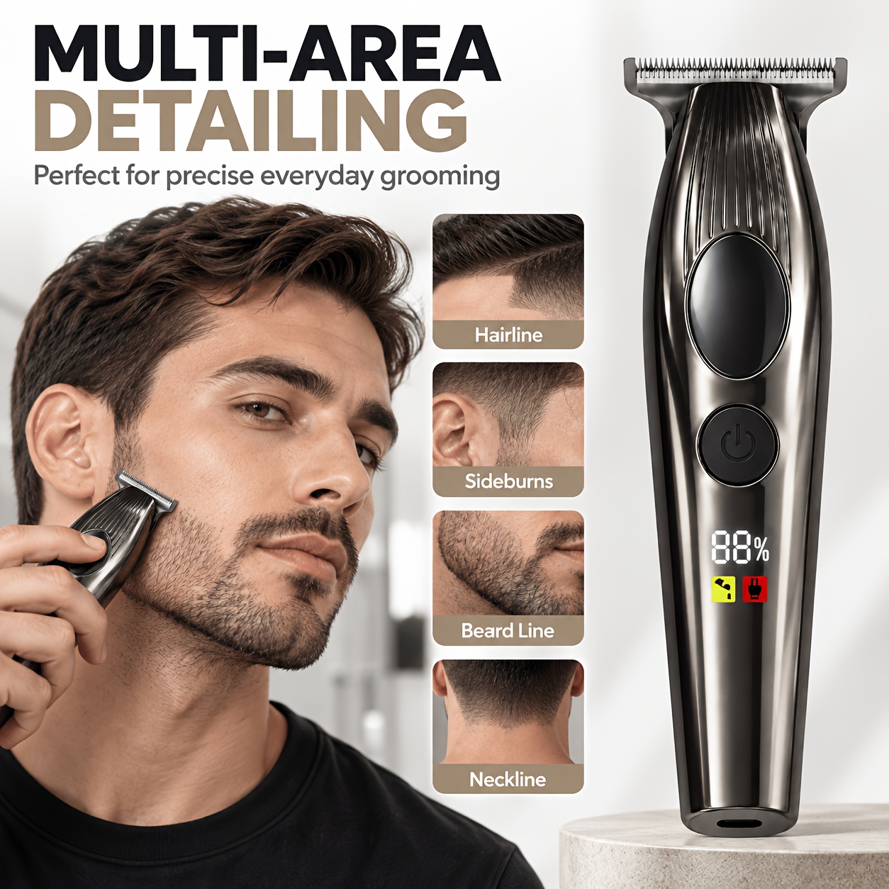 Grooming Kit - High-End Electric Hair Clipper for Men
