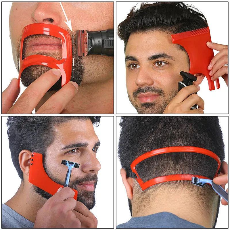 2/4Pcs Men's Beard Combs Hair  - огляд і ціна Beard Trimmer