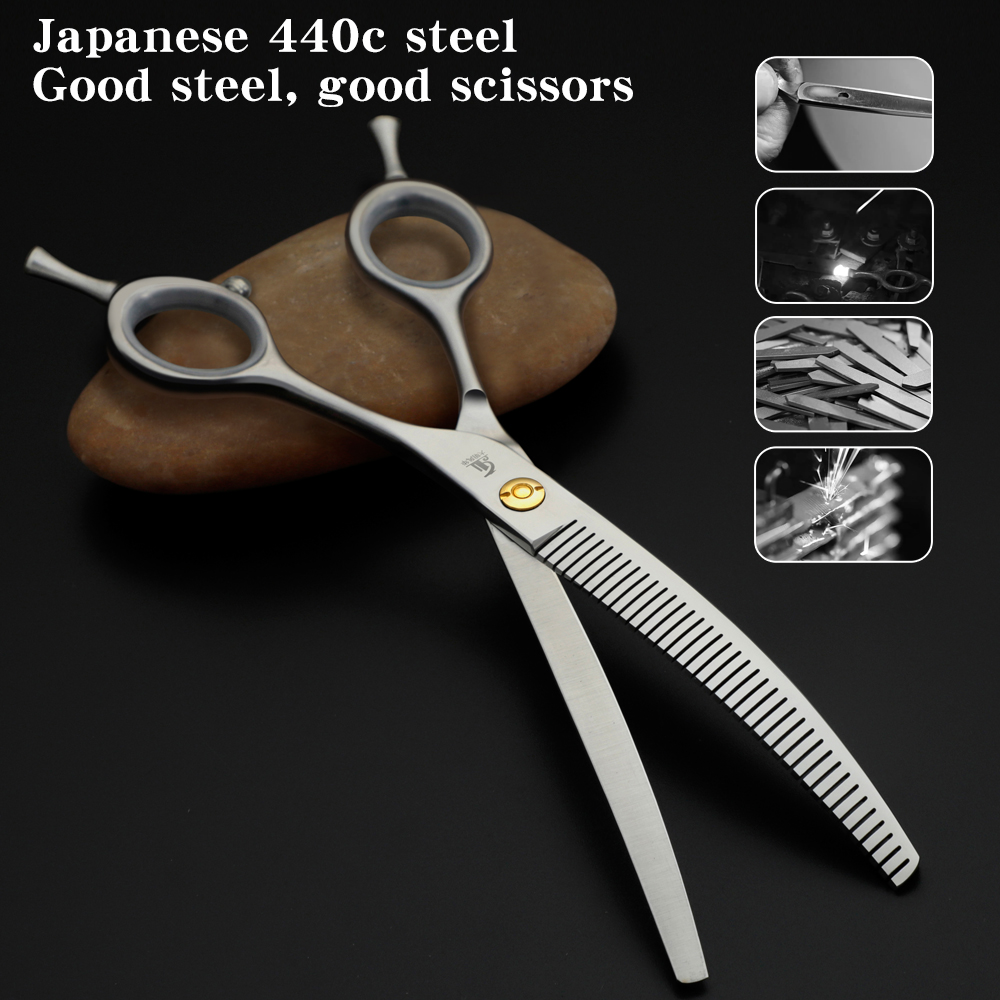Refinement Curved Teeth Scisso - огляд і ціна Grooming Scissors