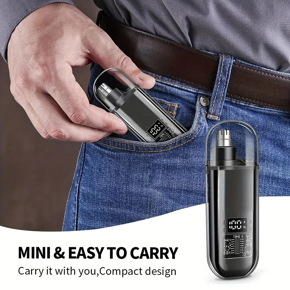 USB Rechargeable Nose & Ear Ha - огляд і ціна Mens Grooming Travel Kit