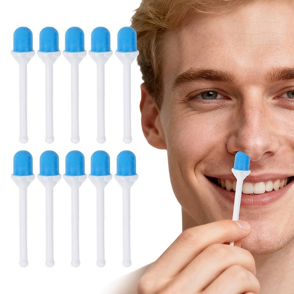 10Pcs Disposable Nose Wax Stic - огляд і ціна Nose Trimmer