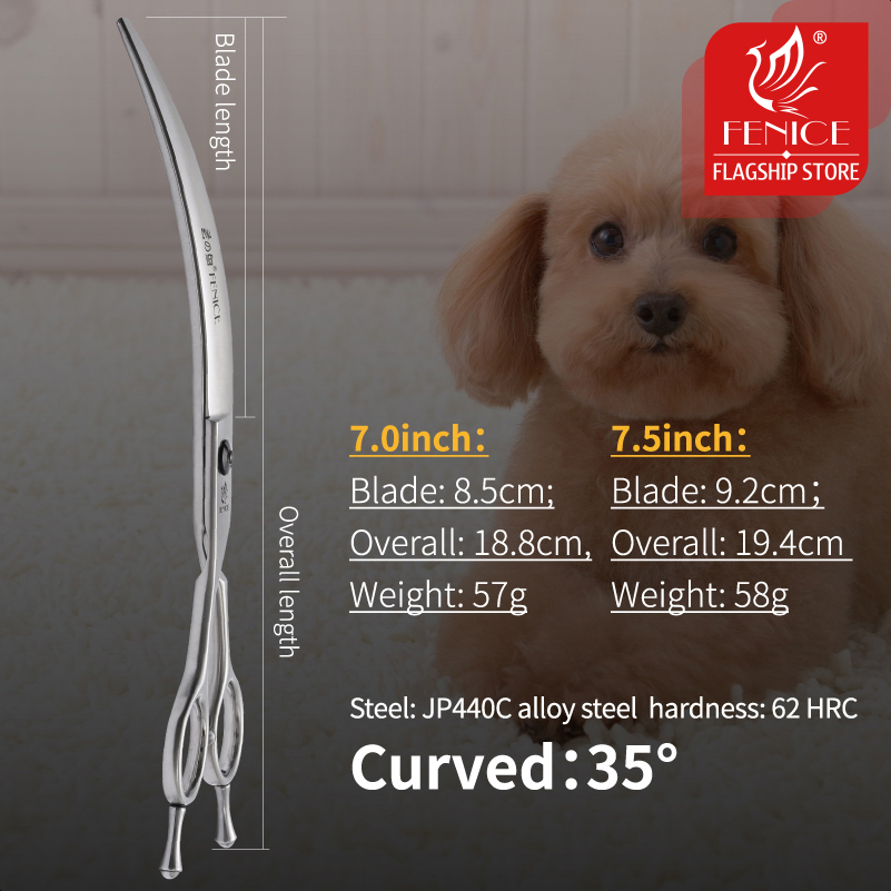 Fenice Professional Left Hand  - огляд і ціна Grooming Scissors