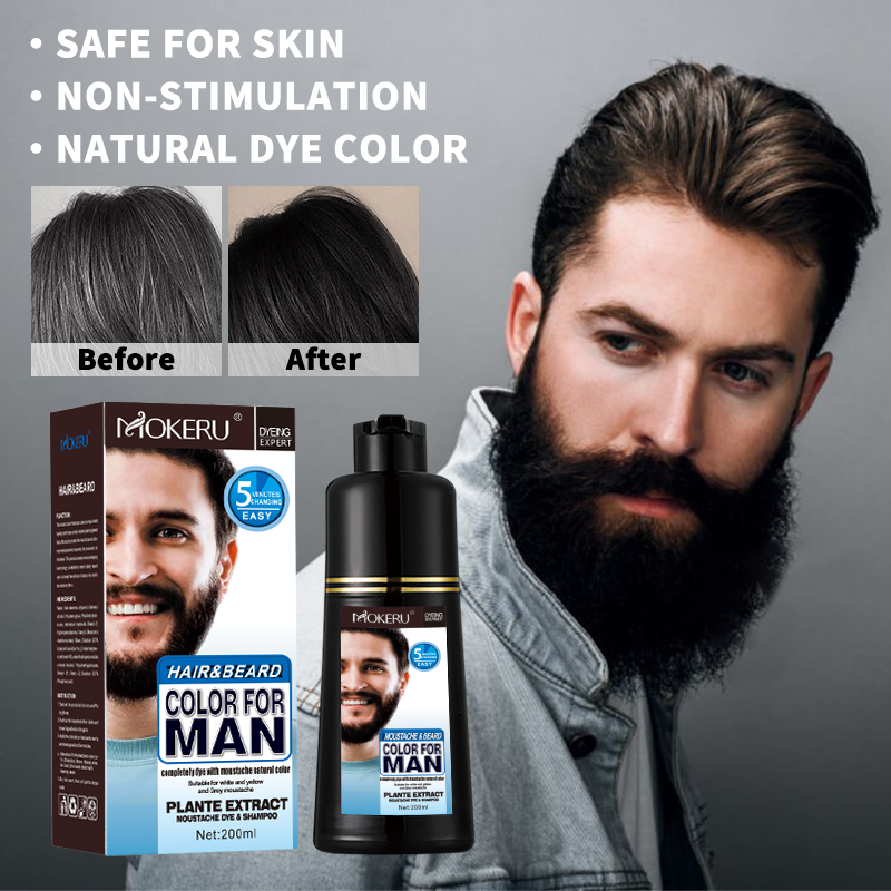 New Beard and Hair Dye Shampoo - огляд і ціна Shaving Cream