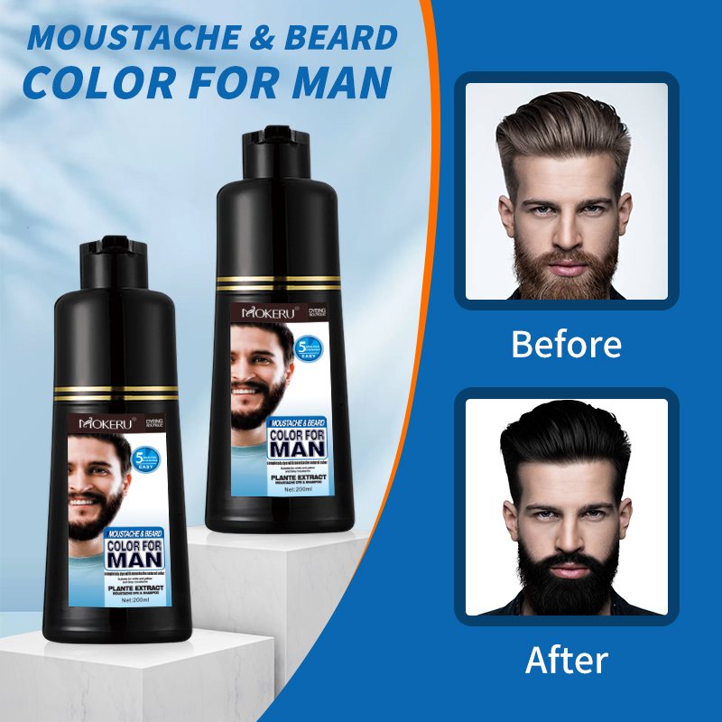 New Beard and Hair Dye Shampoo - огляд і ціна Shaving Cream