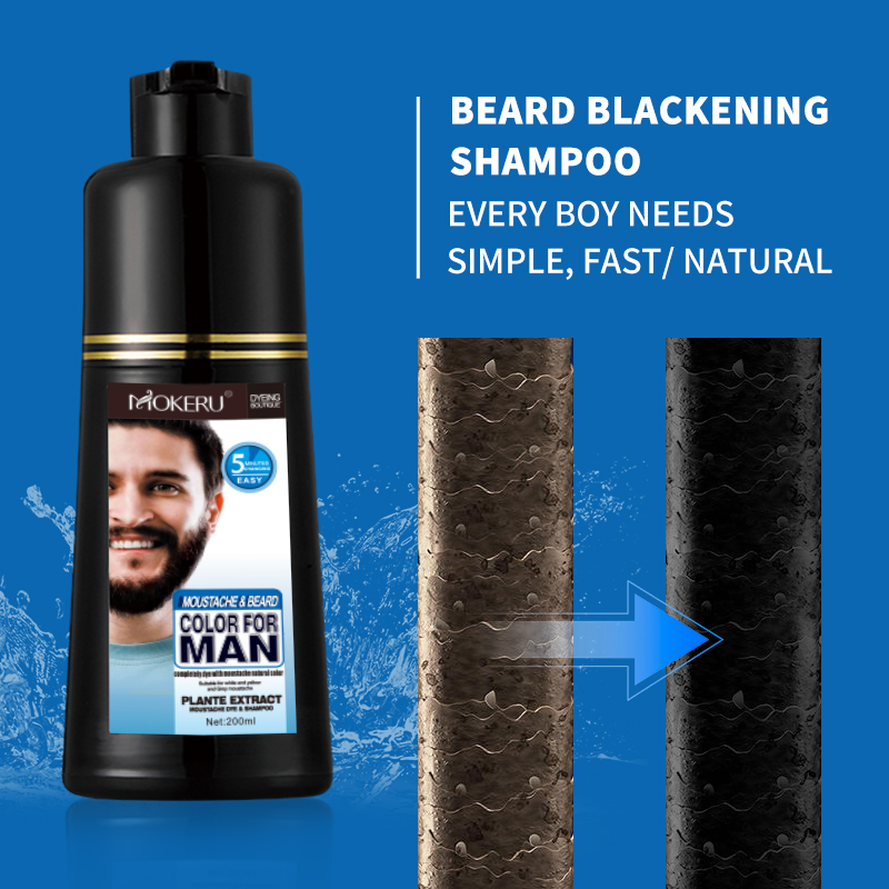 New Beard and Hair Dye Shampoo - огляд і ціна Shaving Cream