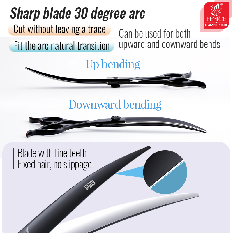 Fenice Professional 7 Inch Cur - огляд і ціна Grooming Scissors