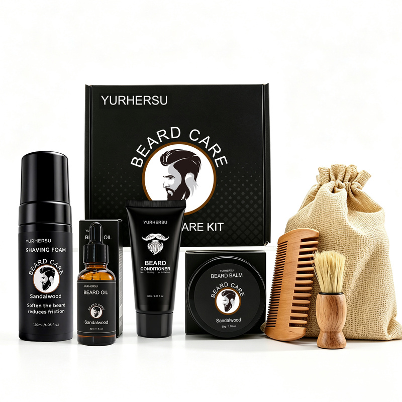 Beard Grooming Kit 7 Pcs Beard - огляд і ціна Grooming Kit