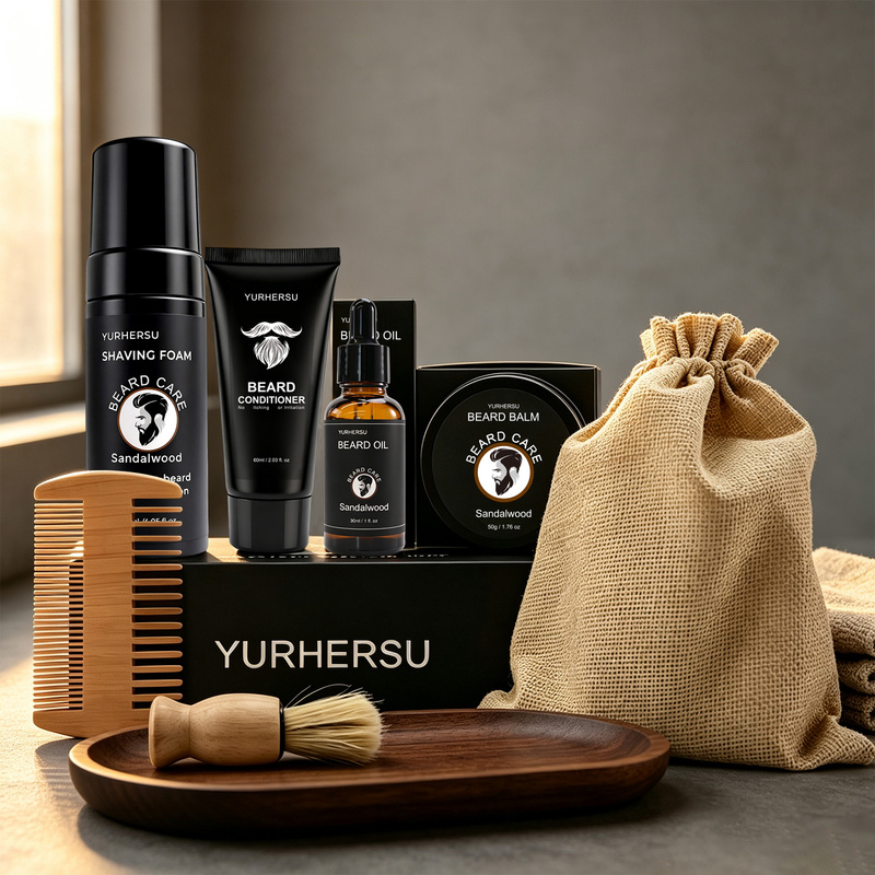 Beard Grooming Kit 7 Pcs Beard - огляд і ціна Grooming Kit