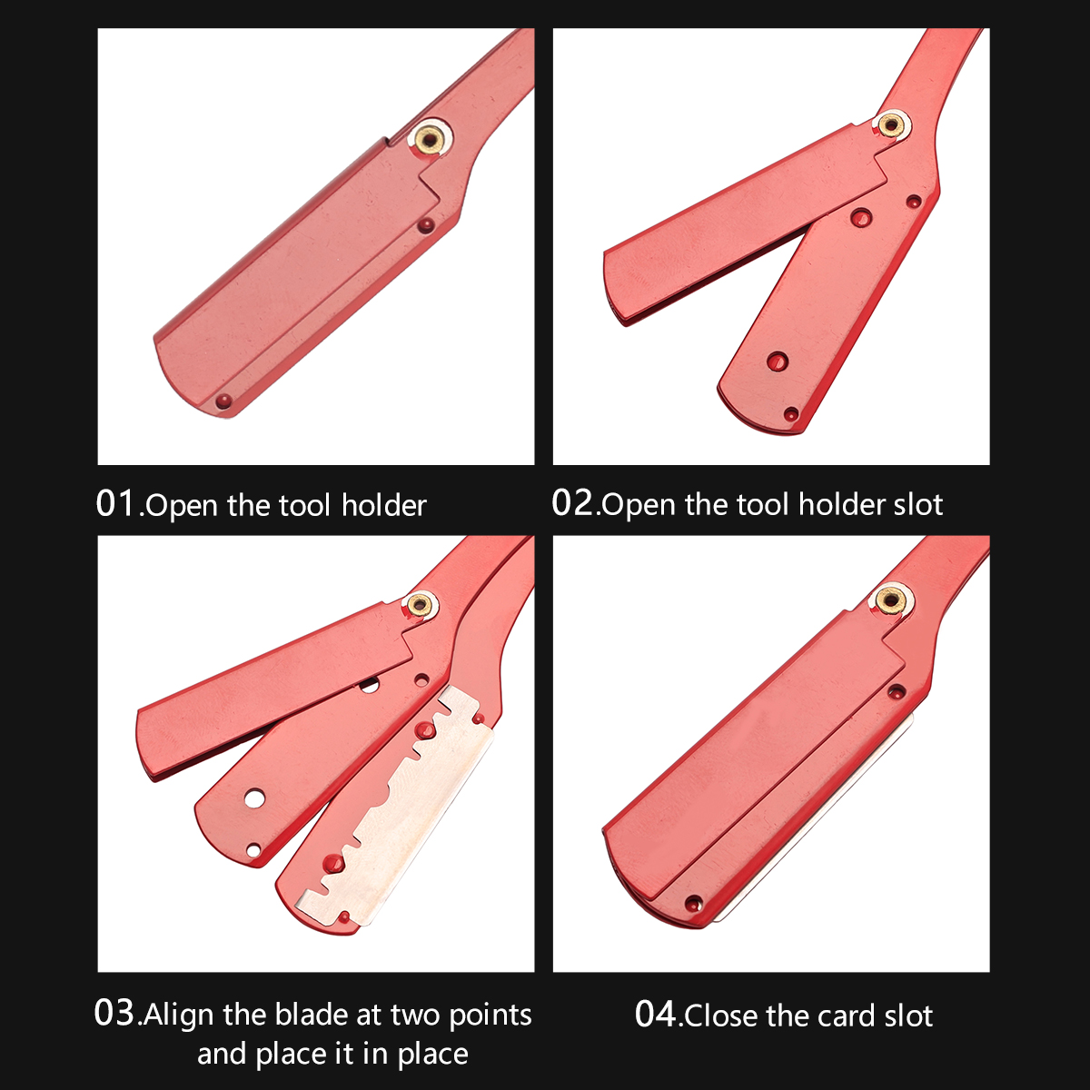 Salon barber razor manual colo - огляд і ціна Beard Trimmer